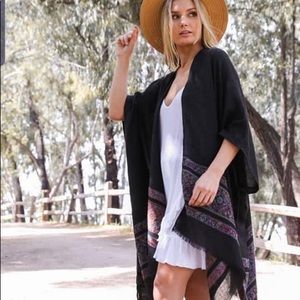 OS Boho poncho